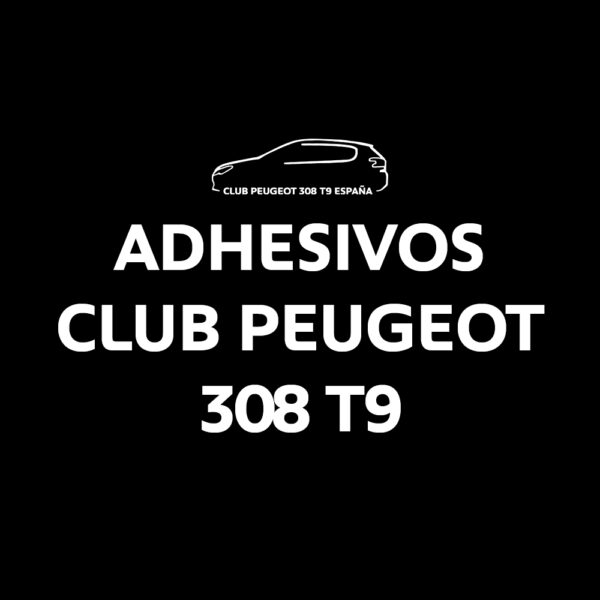 Adhesivos CLUB PEUGEOT 308 T9 - Imprenta Online - Impresión Digital y  Offset | TuriaPrint